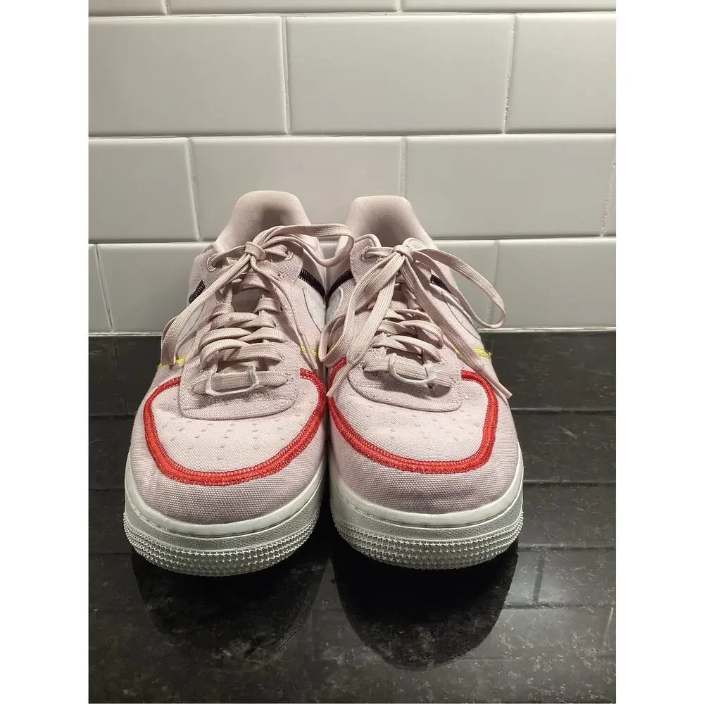 Nike Air Force 1 LX Pink Women's Basketball Shoes, size 9.5